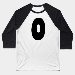 Letter O Baseball T-Shirt